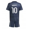 Real Madrid Kylian Mbappe #10 Bortaställ Barn 2025-26 Korta ärmar (+ Korta byxor) Real Madrid Kylian Mbappe #10 Bortaställ Barn 2025-26 Korta ärmar (+ Korta byxor)